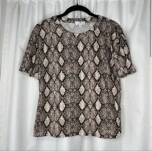 Snake skin shirt